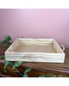 Bandeja crua MDF grande 