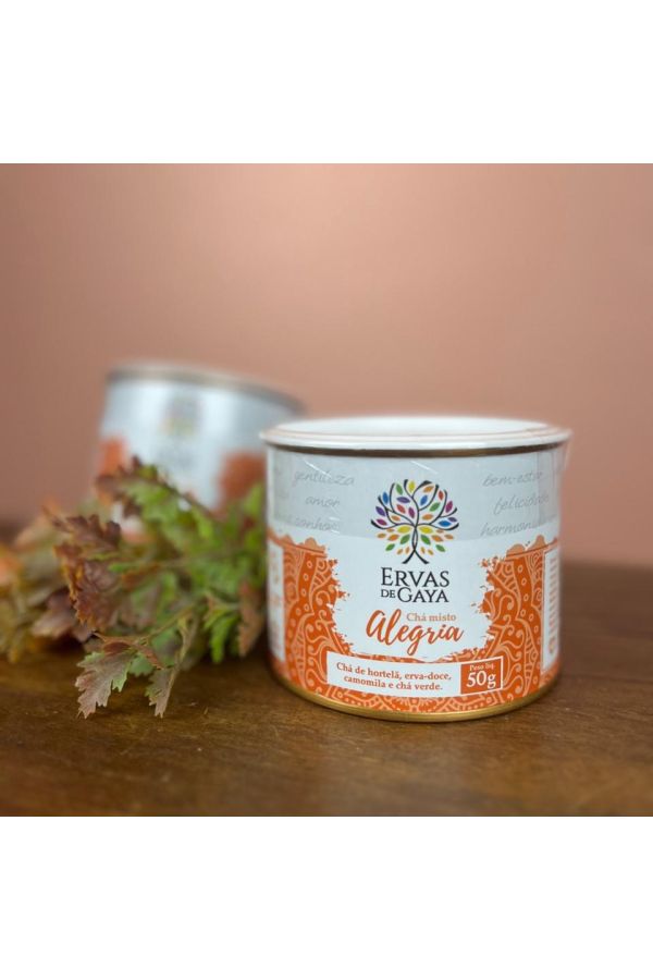 Ervas De Gaya - Chá Fitoenergético Alegria 50g