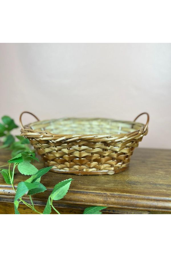 Cesta Bandeja Oval Média c/ alça 